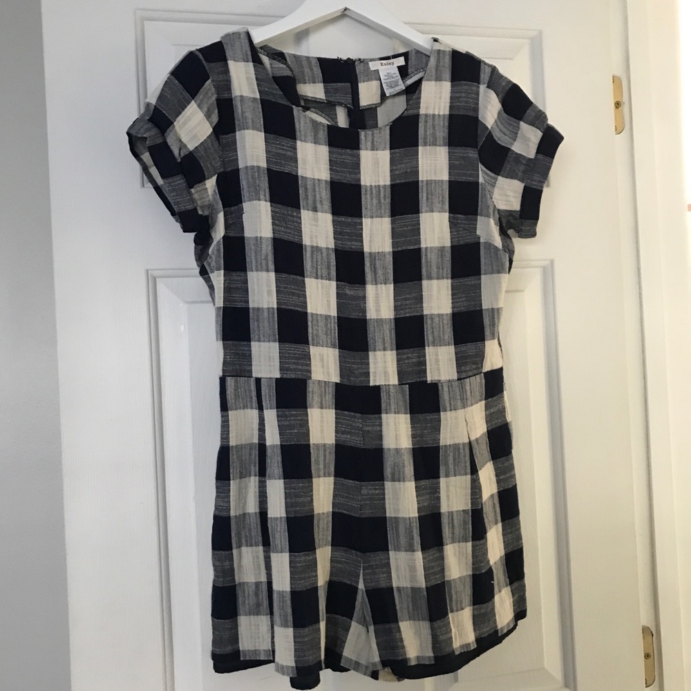 Buffalo Plaid Romper